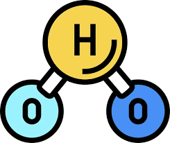 Chemistry Hydrogen Peroxide Icon Stock