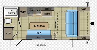 Floor Plan Campervans Caravan Forest