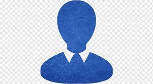 Executive Icon Blue Grey Color Png