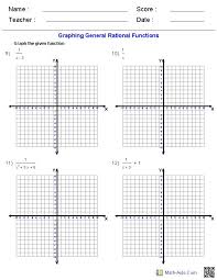 Graphing General Rational Functions