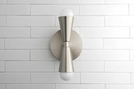 Brushed Nickel Sconce Wall Sconce