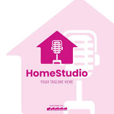 Simple Studio House Logo Template