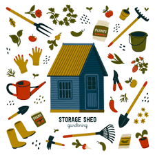 Farming Shed Icon On White Background