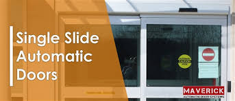 Commercial Single Slide Automatic Doors