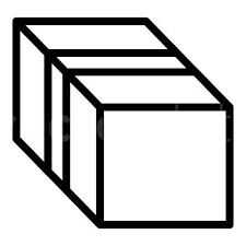 Export Box Icon Outline Export Box