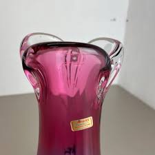 Hand Blown Crystal Glass Vase