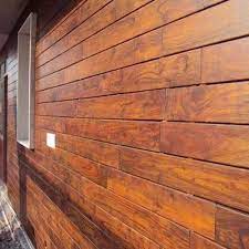 Teak Wood Exterior Cladding