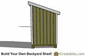 5x6 Lean To Shed Plans Icreatables Sheds