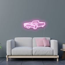 Cadillac Neon Sign For Man Cave
