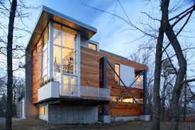 metallic structure houses designs