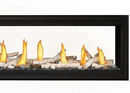 62 See Through Linear Gas Fireplace