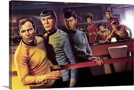 Star Trek Tv 1966 Poster Canvas Wall Art Print Great Big Canvas