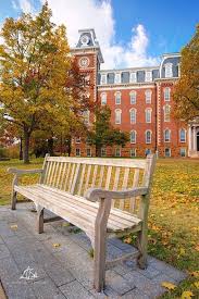 Campus Bench Arkansas Icon Wall Art