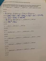 Chemical Reactions