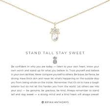 Stand Tall Stay Sweet Necklace Bryan