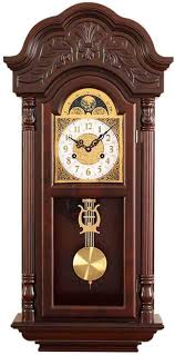 Huihj Solid Wood Mechanical Wall Clock