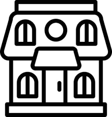 Doll House Vector Icon Design