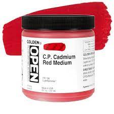 Acrylic Paints C P Cadmium Red