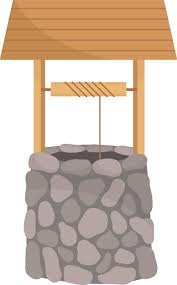 Premium Vector Stone Water Well