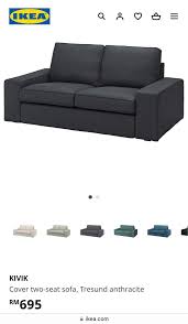 Ikea Kivik Cover For 3 Seat Sofa With