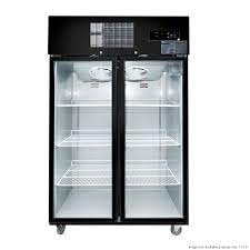 Double Glass Door S S Upright Freezer