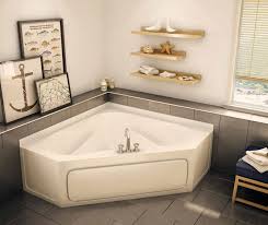 Soaker Corner Garden Tub White