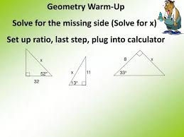 Ppt Geometry Warm Up Solve For The