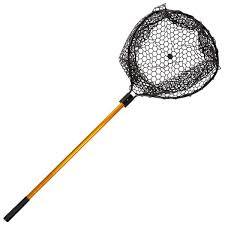 Rubber Fishing Landing Net With