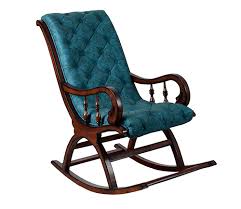 Touffy Fabric Upholstered Rocking Chair