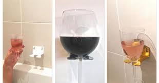 Ing Bathtub Wine Glass Holders