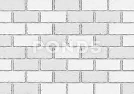 White Old Brick Background Stock
