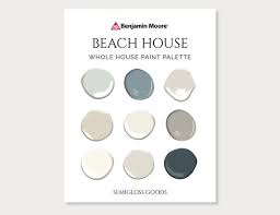 Beach House Paint Palette Coastal