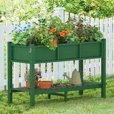 Elevated Plastic Garden Bed Stand