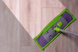 Housework Sweeper Wet Mop On Laminate