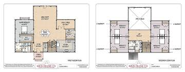 Timber Frame Plan With Three