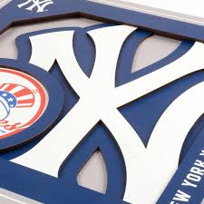 Mlb New York Yankees 3d Logo Series