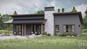 Modern Barndominium Style House Plan