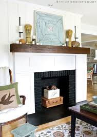 Wood Mantle Fireplace Reclaimed Wood