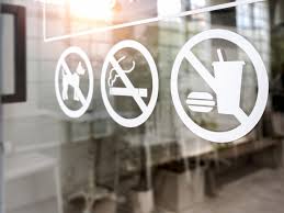 Drink Icon Pet And No Smoking Forbidden