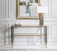 Glass Console Tables Glass Top