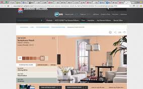 Sumptuous Peach Sherwin Williams
