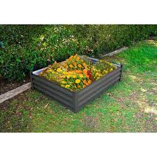 Galvanized Metal Raised Garden Bed