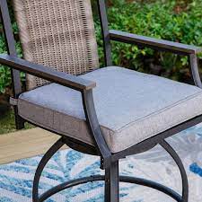 Swivel Metal Outdoor Bar Stool