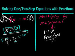 Solving Equations With Fractions One
