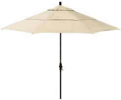 A Aluminum Patio Umbrella Collar Tilt