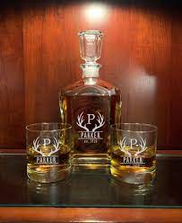 Personalized Whiskey Decanter With