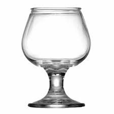 Clear Acrylic Brandy Snifter Glass