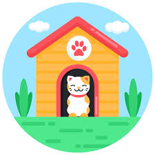 Cat House Generic Circular Icon