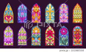 6 337 Stained Glass Vectors Royalty