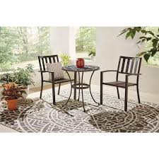 Glass Mosaic Patio Bistro Table